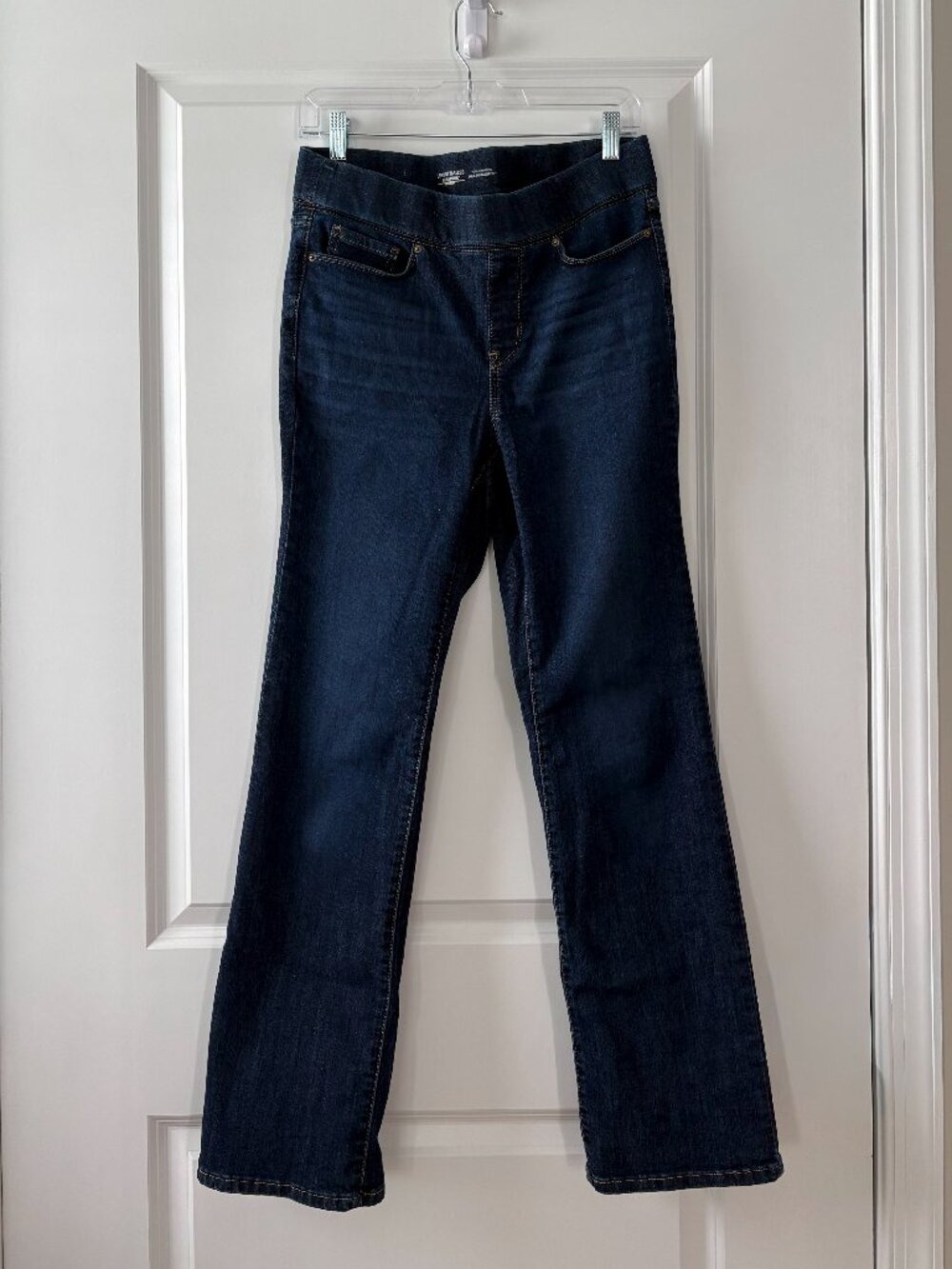 Levi Strauss Signature Shaping Point Bonita Pull- On Bootcut Blue Jeans Size 6